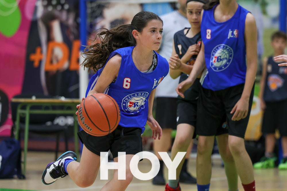 Los más pequeños juegan por un día en la NBA