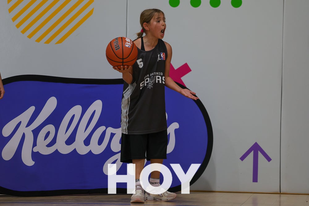 Los más pequeños juegan por un día en la NBA