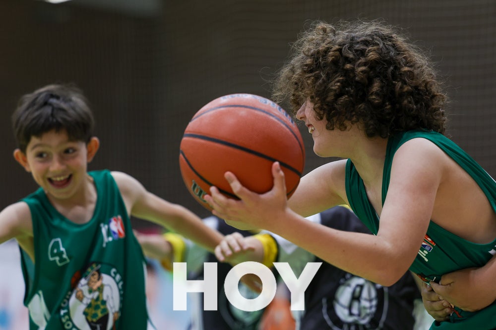 Los más pequeños juegan por un día en la NBA