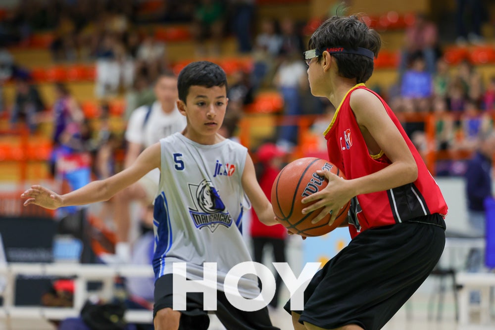 Los más pequeños juegan por un día en la NBA