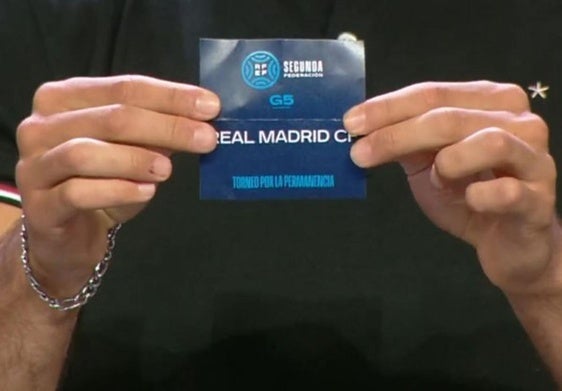 El Real Madrid C, rival del Villanovense en el playout