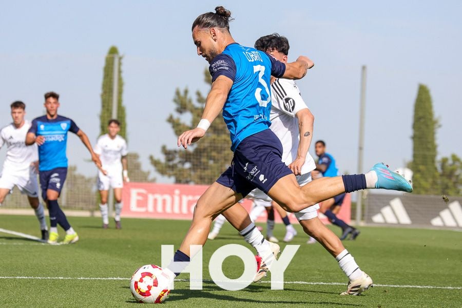 Las imágenes de la derrota del Villanovense contra el Madrid C