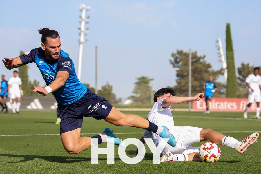 Las imágenes de la derrota del Villanovense contra el Madrid C