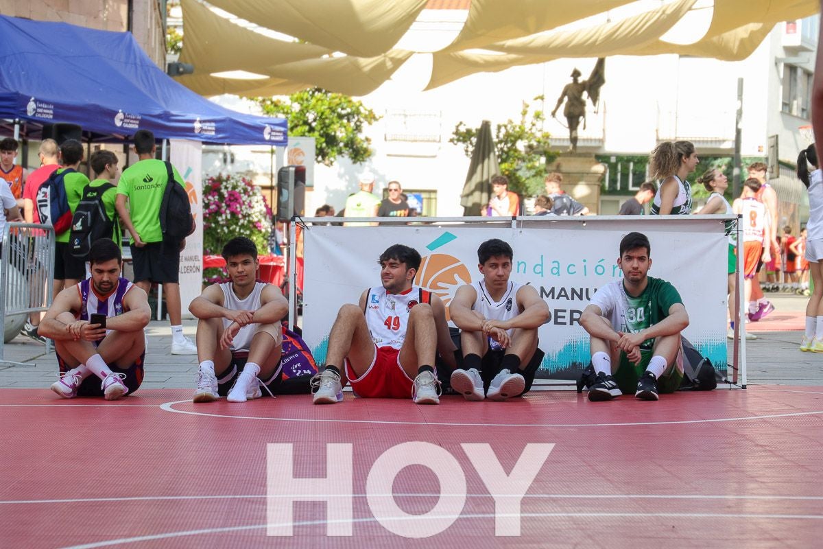 Las mejores imágenes del 3x3 Street Basket de Calderón