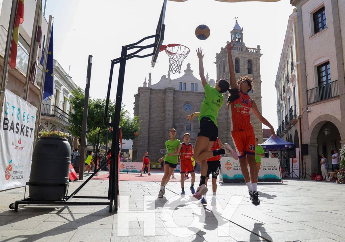 Las mejores imágenes del 3x3 Street Basket de Calderón