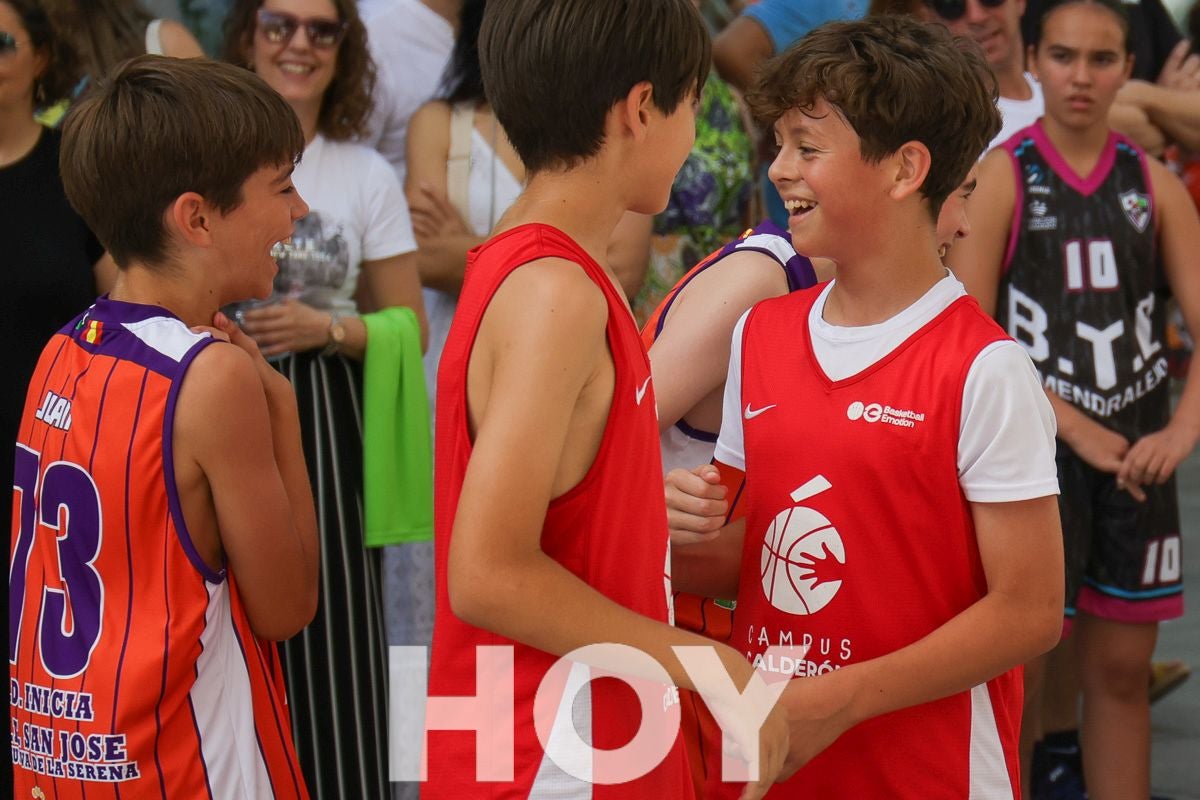 Las mejores imágenes del 3x3 Street Basket de Calderón