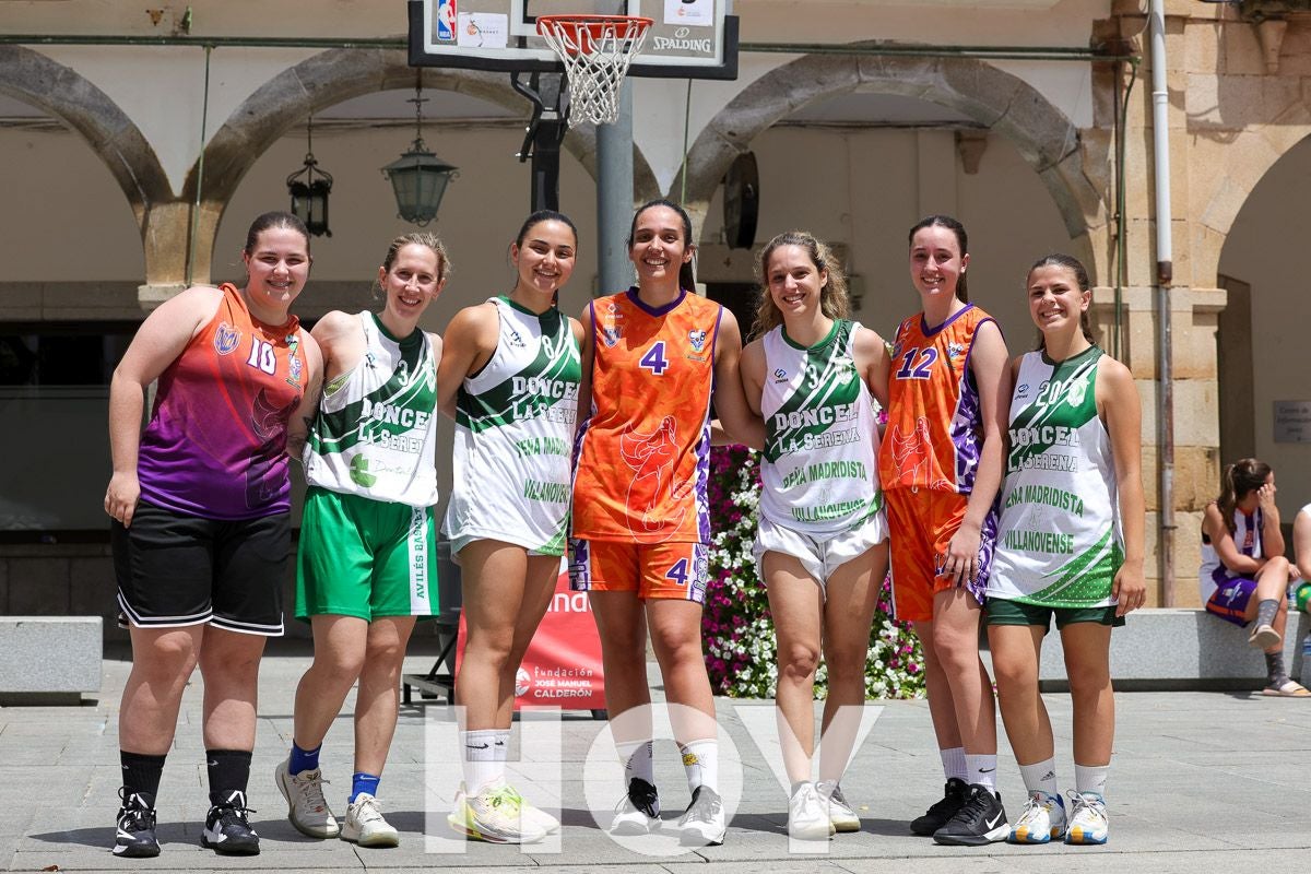 Las mejores imágenes del 3x3 Street Basket de Calderón