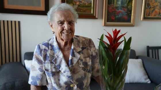 La villanovense Isabel Rayego de la Fuente celebra sus 100º cumpleaños
