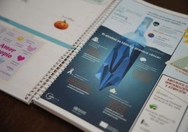 Agendas escolares para concienciar sobre adicciones