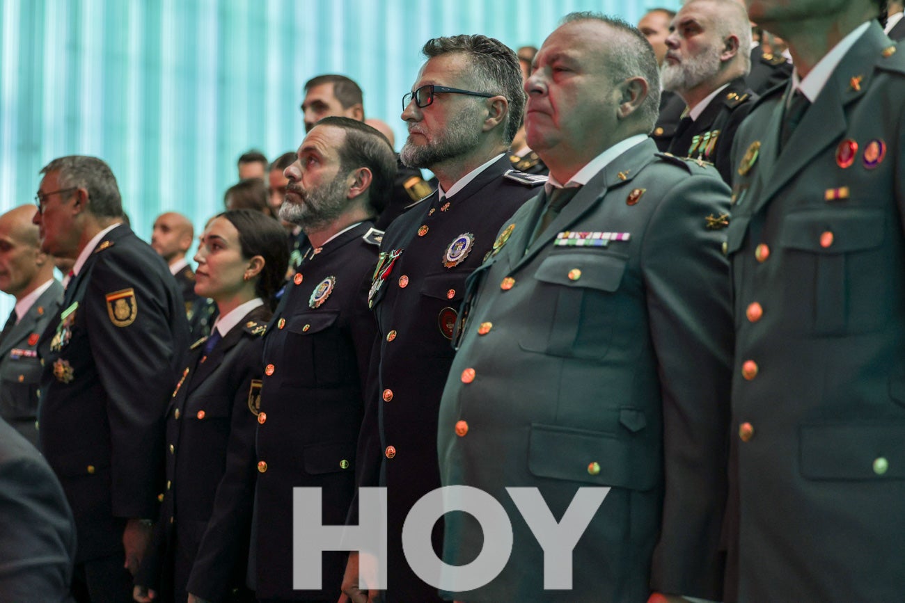 Celebración de los Ángeles Custodios en la comisaría Don Benito - Villanueva