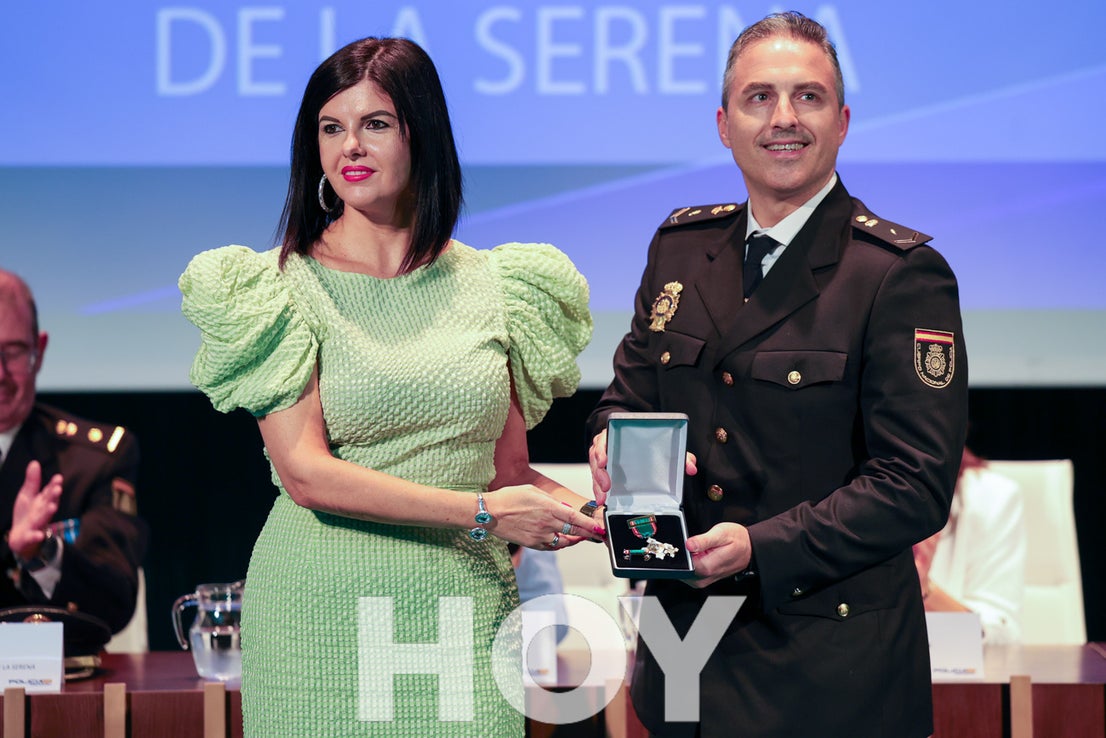 Celebración de los Ángeles Custodios en la comisaría Don Benito - Villanueva