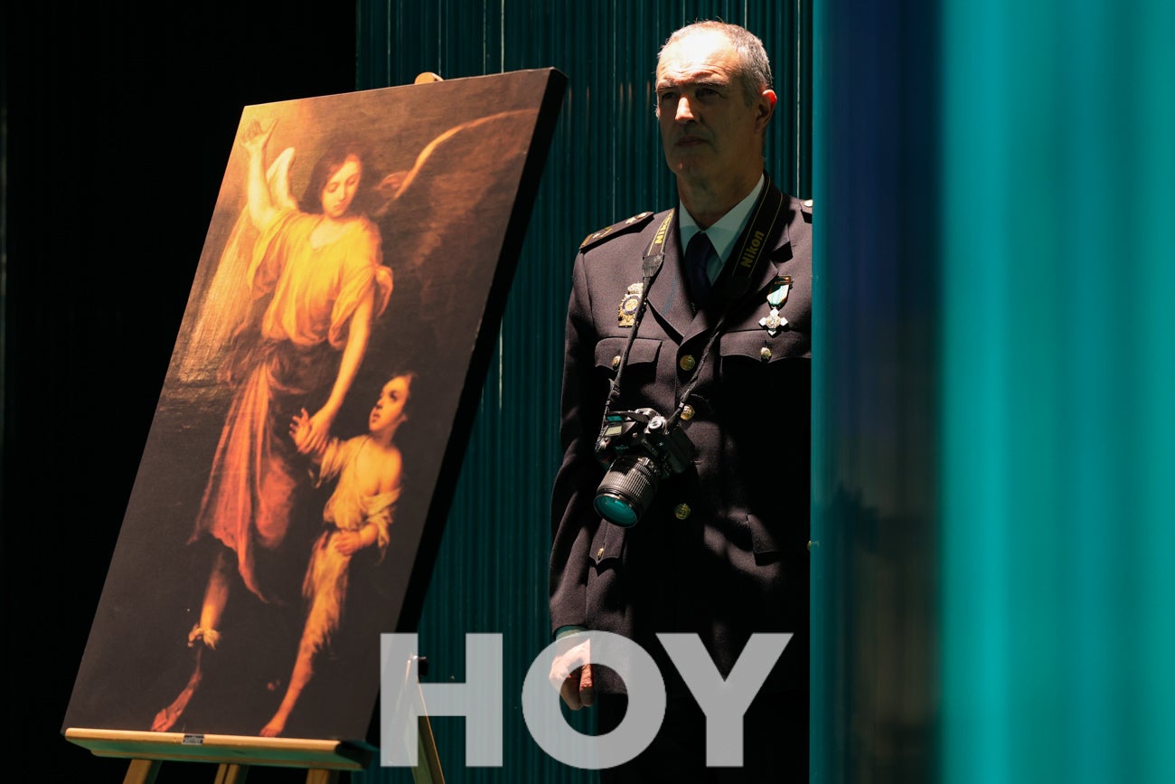 Celebración de los Ángeles Custodios en la comisaría Don Benito - Villanueva