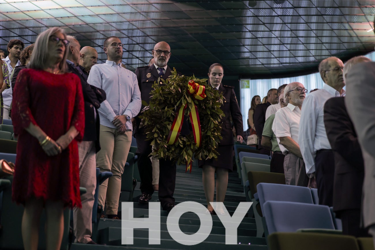 Celebración de los Ángeles Custodios en la comisaría Don Benito - Villanueva