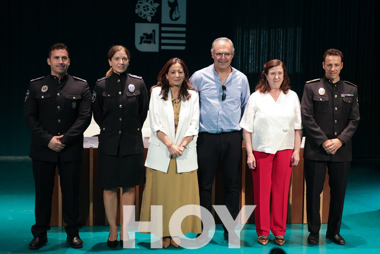 Celebración de los Ángeles Custodios en la comisaría Don Benito - Villanueva