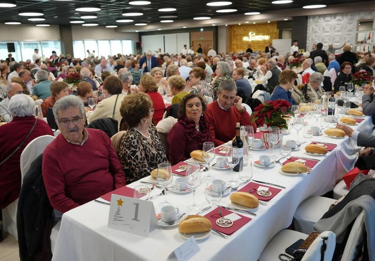 Los mayores disfrutarán de una comida y música en Navidad