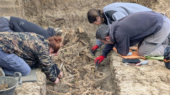 La Fiscalía se persona por primera vez en la fosa clandestina del cementerio