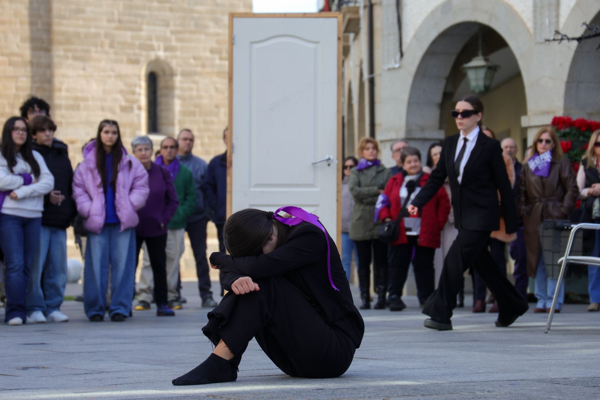 Imágenes del 25-N en Villanueva de la Serena