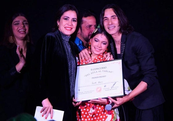 Carmela Moreno, premiada en el concurso 'Del aula al tablao'