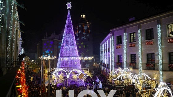 Villanueva ya presume de su alumbrado navideño