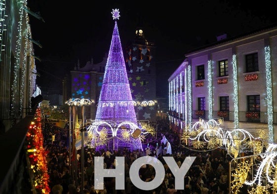 Este sábado se ha llevado a cabo el encendido oficial del alumbrado navideño