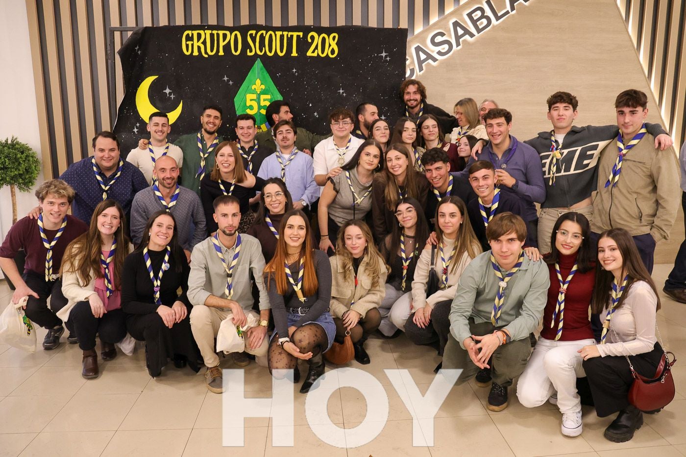 El Grupo Scout 208 celebra su 55º Aniversario