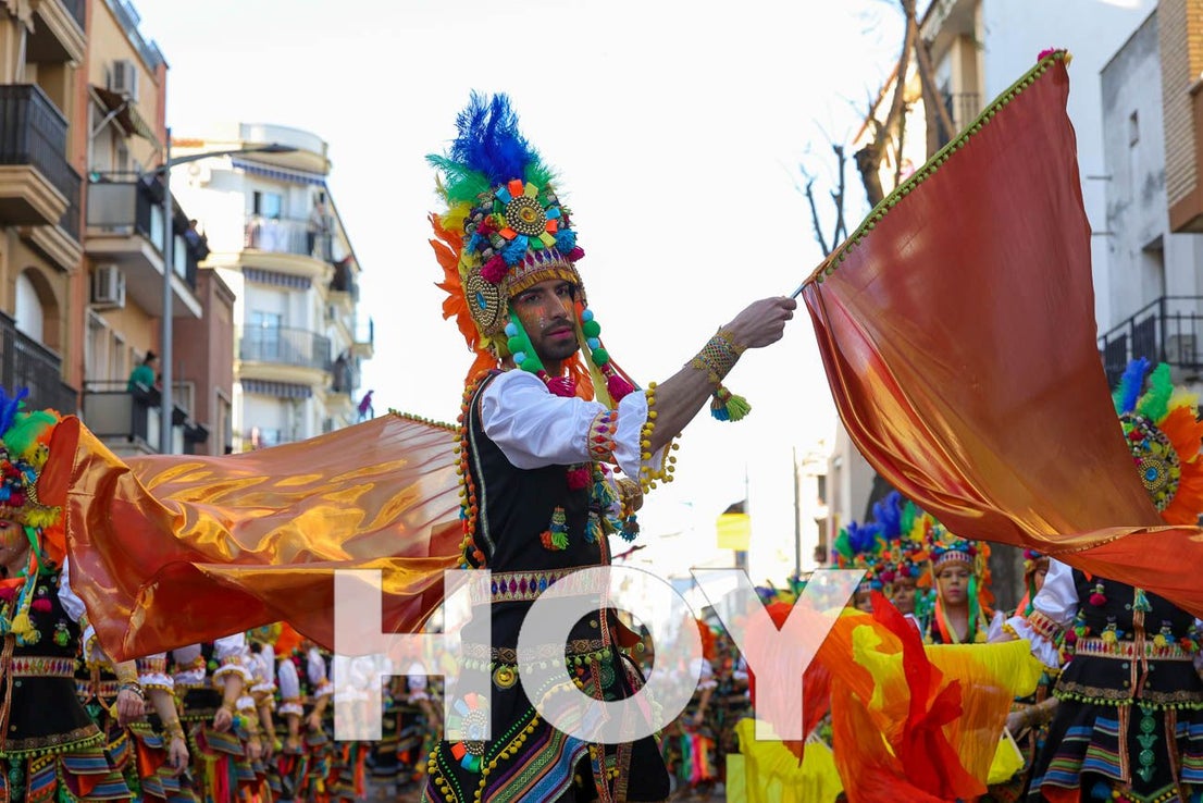 Fotos | Desfile de comparsas del Carnaval de Villanueva 2026 (I)