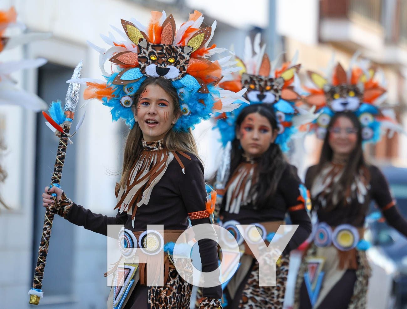 Fotos | Desfile de comparsas del Carnaval de Villanueva 2026 (I)