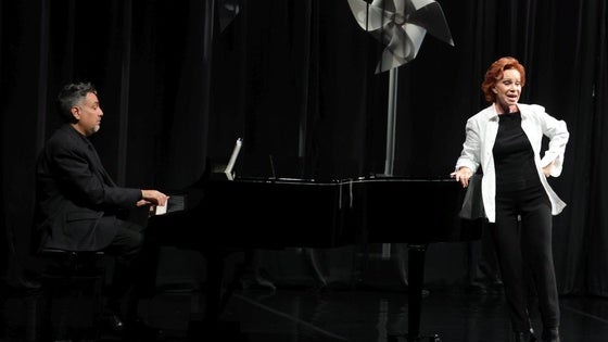 Paloma San Basilio sube el telón del Festival de Teatro Musical