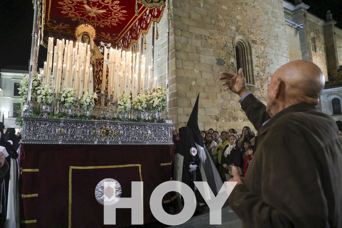 Imágenes de 'La Guapa' y 'La Borriquita' en Villanueva de la Serena