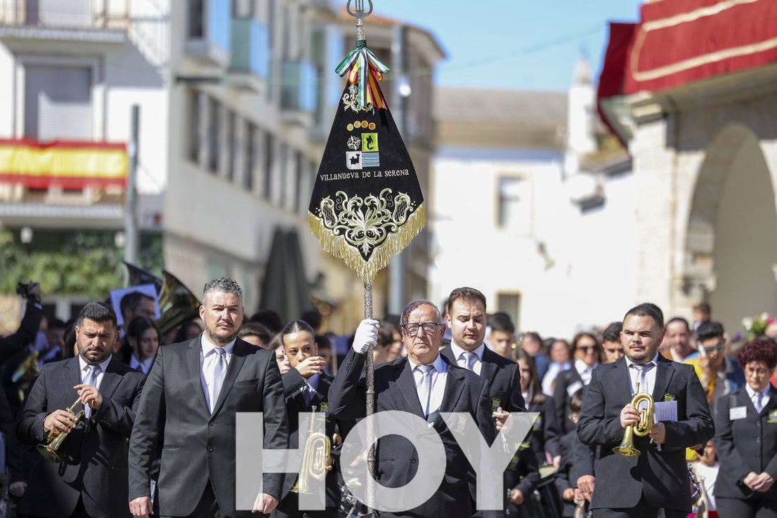 Imágenes de 'La Guapa' y 'La Borriquita' en Villanueva de la Serena