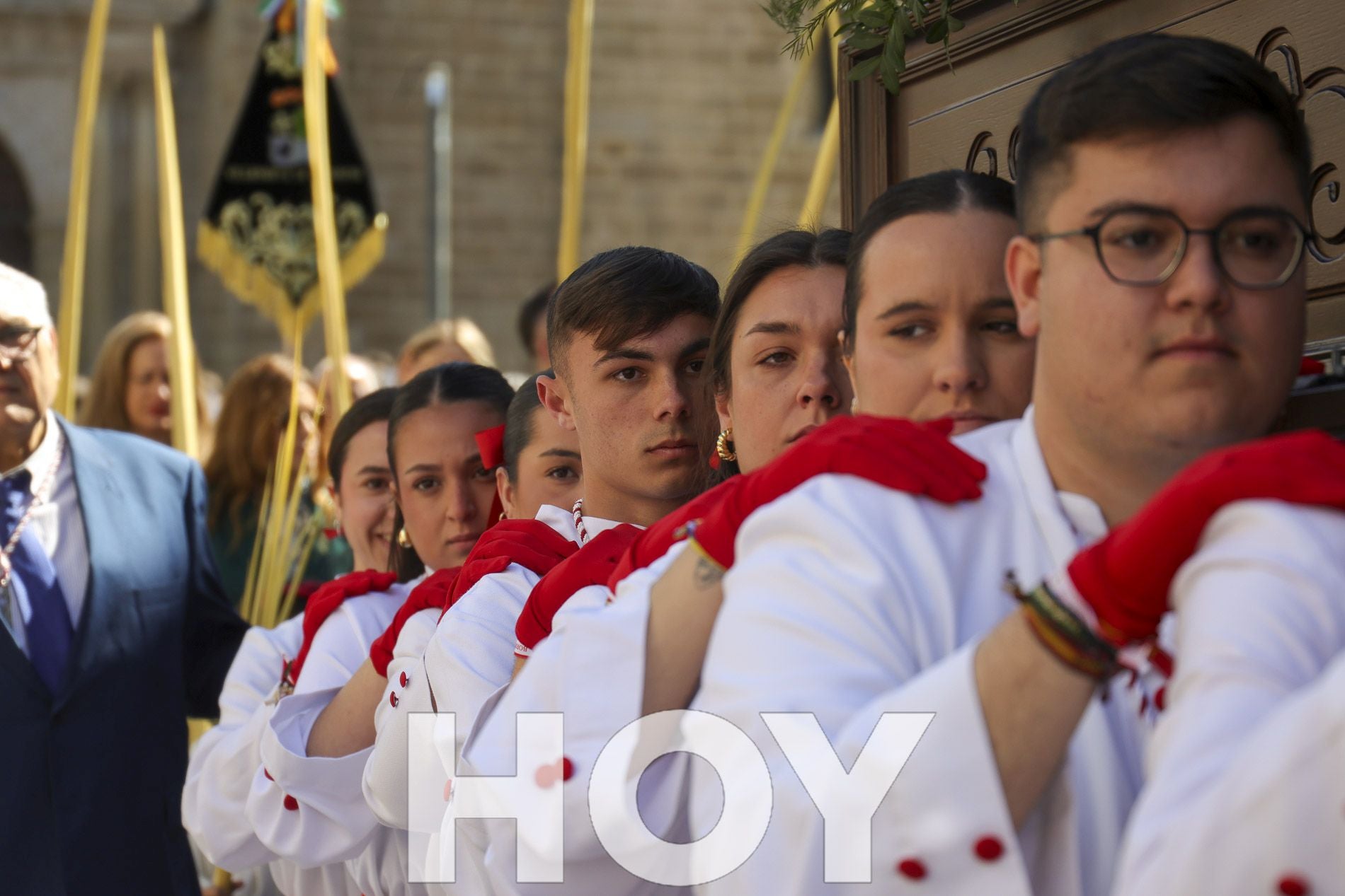 Imágenes de 'La Guapa' y 'La Borriquita' en Villanueva de la Serena