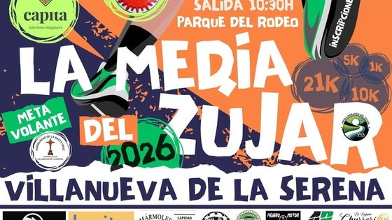 La Media Maratón del Zújar celebra su segunda edición el 3 de mayo