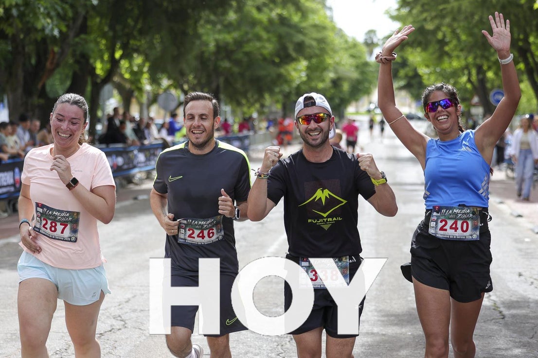 Algunas imágenes de la II Media Maratón del Zújar