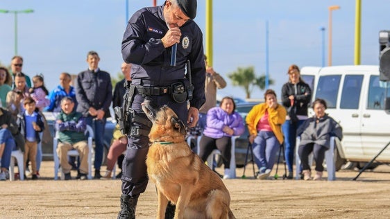 La Policía Local dice adiós a Boyra, su primera agente canina