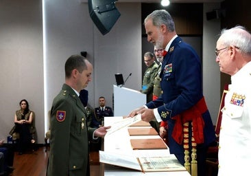 El villanovense Ignacio Sanchís, condecorado por el rey Felipe VI