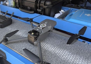 El dron de Policía Local aumenta la seguridad en los campos