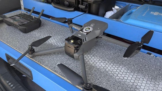 El dron de Policía Local aumenta la seguridad en los campos