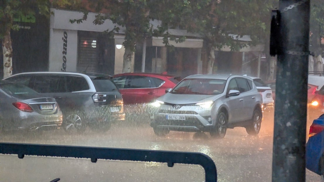 Numerosas incidencias por la lluvia en Villanueva de la Serena