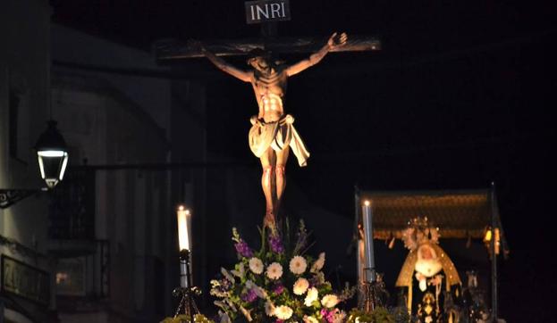 Procesión perteneciente a la Semana Santa anterior