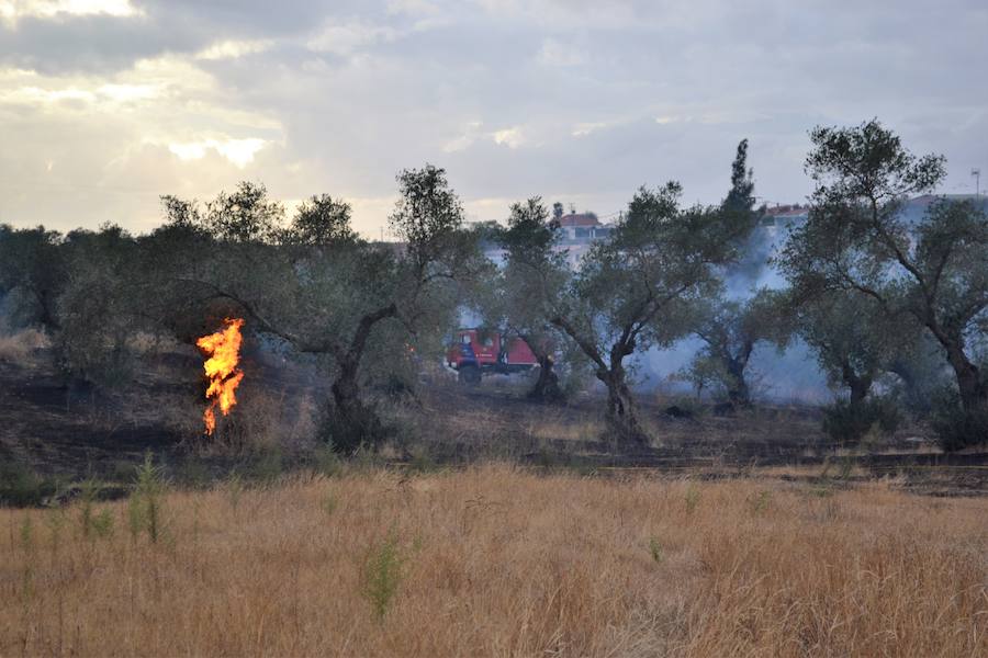 Imagen de archivo de un incendio en la localidad.