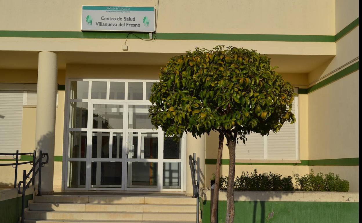 Entrada al centro de salud de la localidad.
