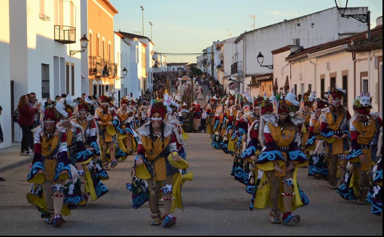 Desfile de comparsas del Carnaval 2019.