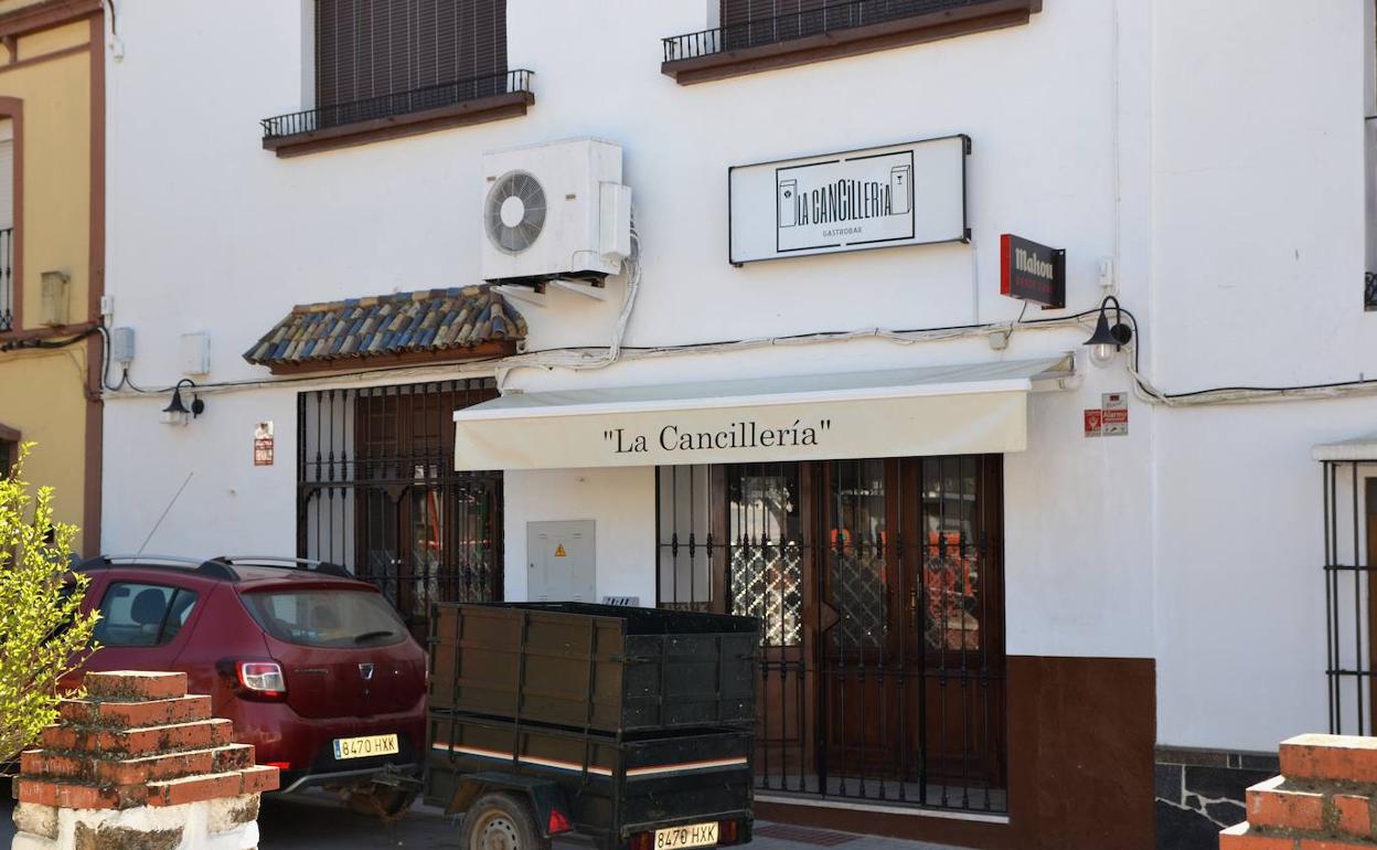 Bar restaurante de la localidad.