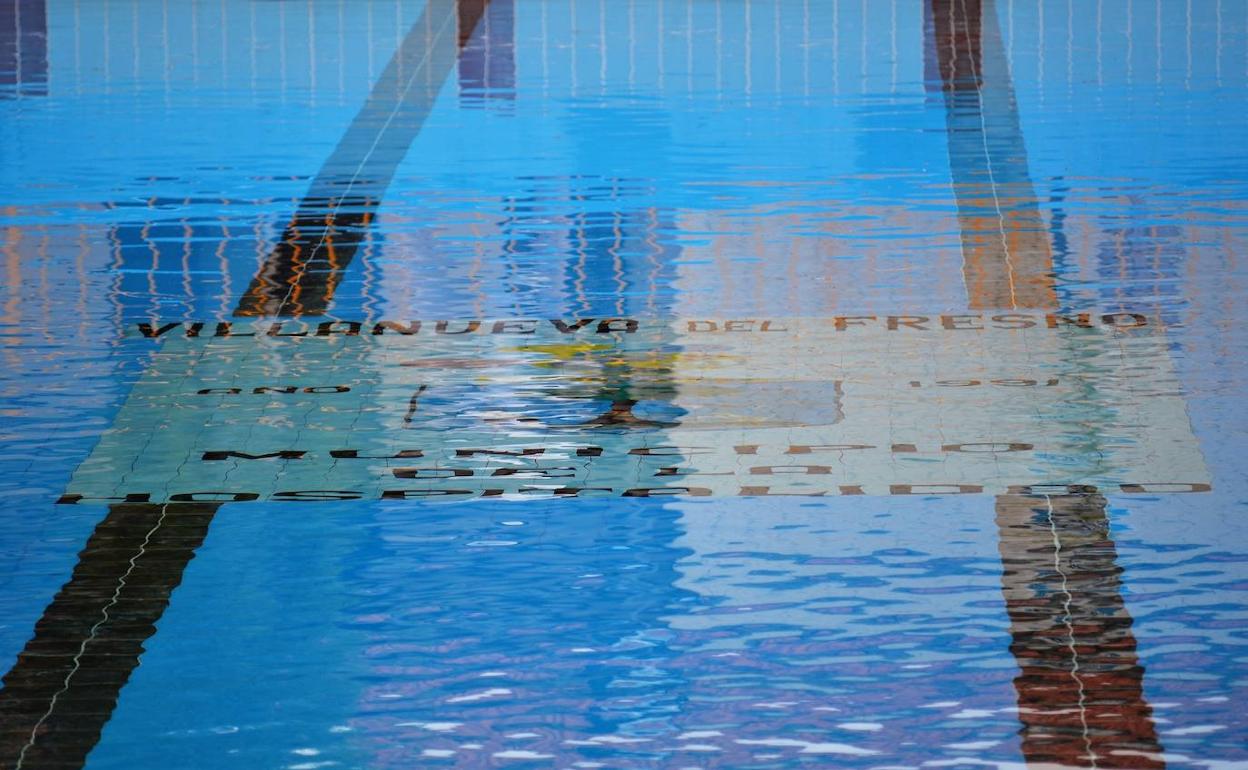 Piscina municipal de VIllanueva del Fresno.