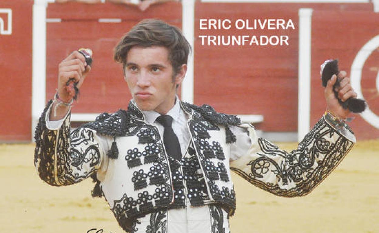 Olivera con sus los triunfos recibidos. 