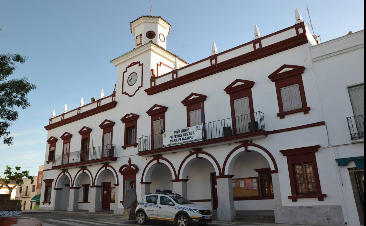 Fachada del Ayuntamiento.