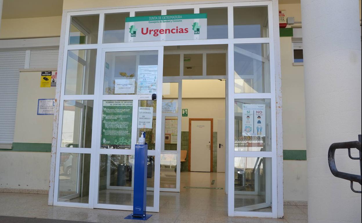 Entrada al Centro de Salud local
