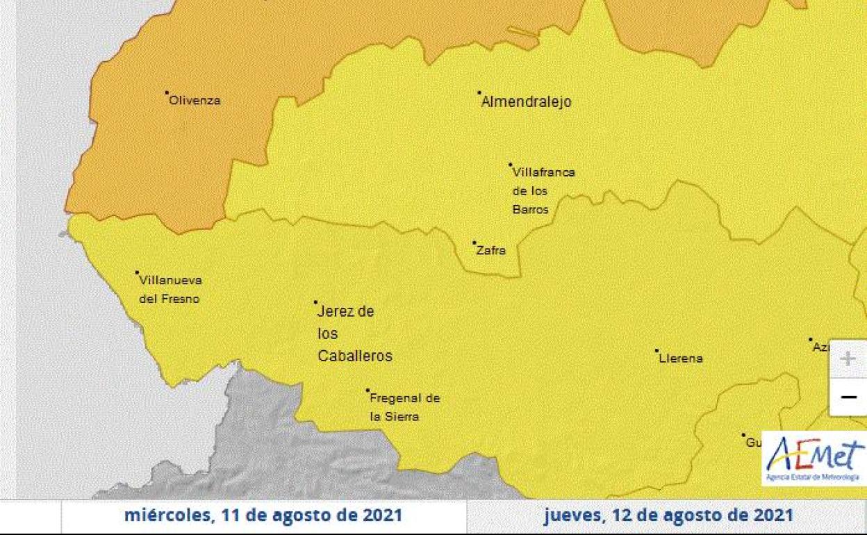 La localidad entrará en alerta amarilla por altas temperaturas