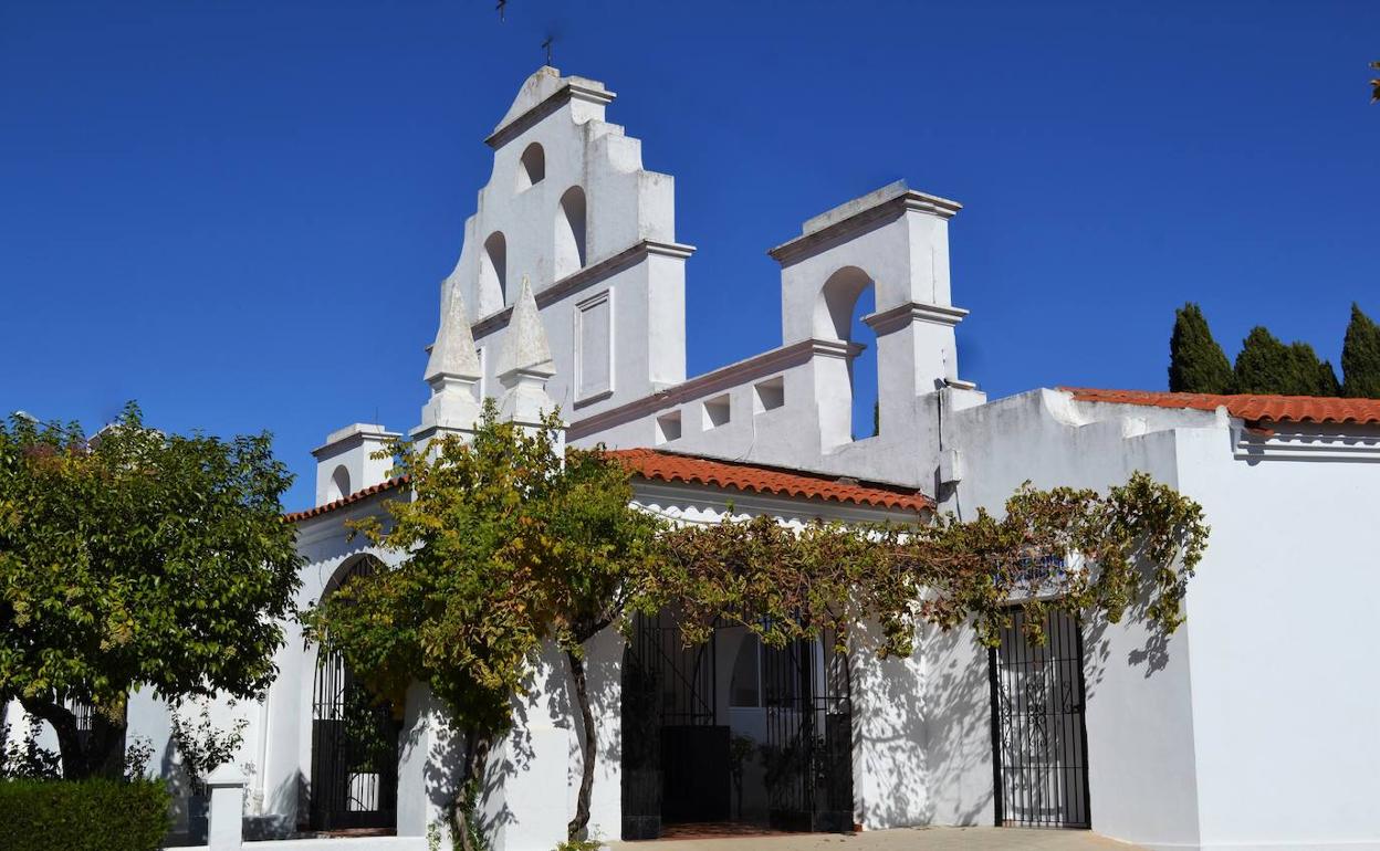 Entrada al Cementerio Municipal.