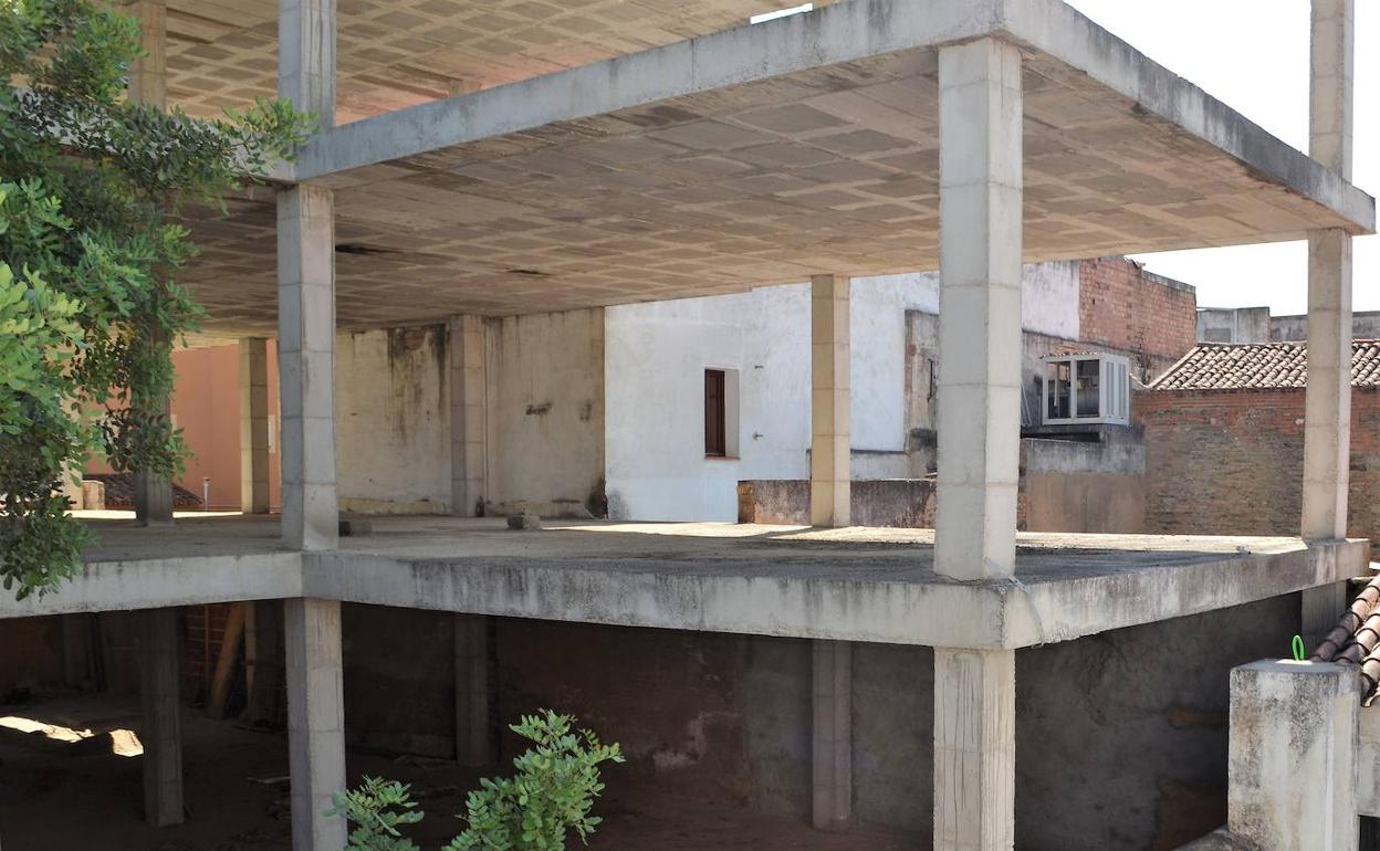 Estructura de la ampliaciónde los Pîsos Tutelados, imagen de archivo A.P